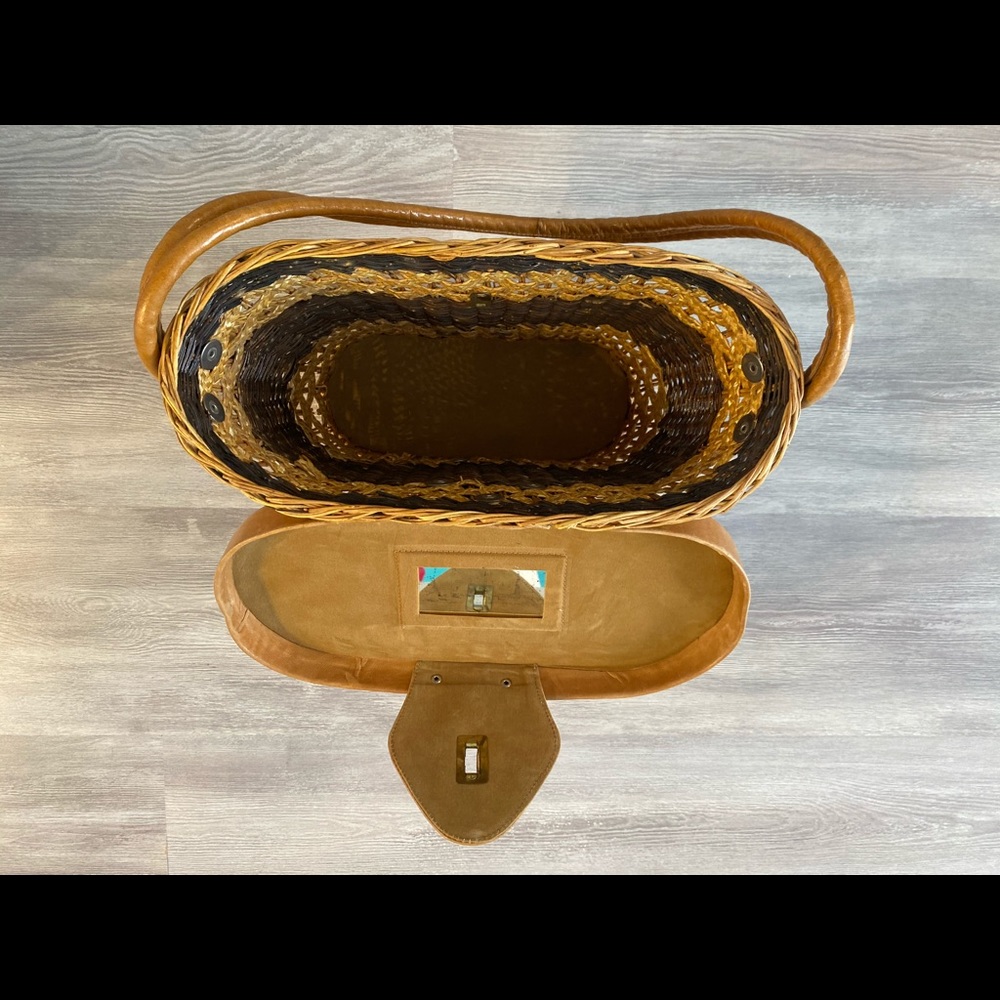 Wicker handbag - Picture 5 of 9